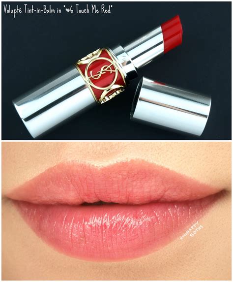 ysl lip volupte tint in balm review|YSL lip balm swatches.